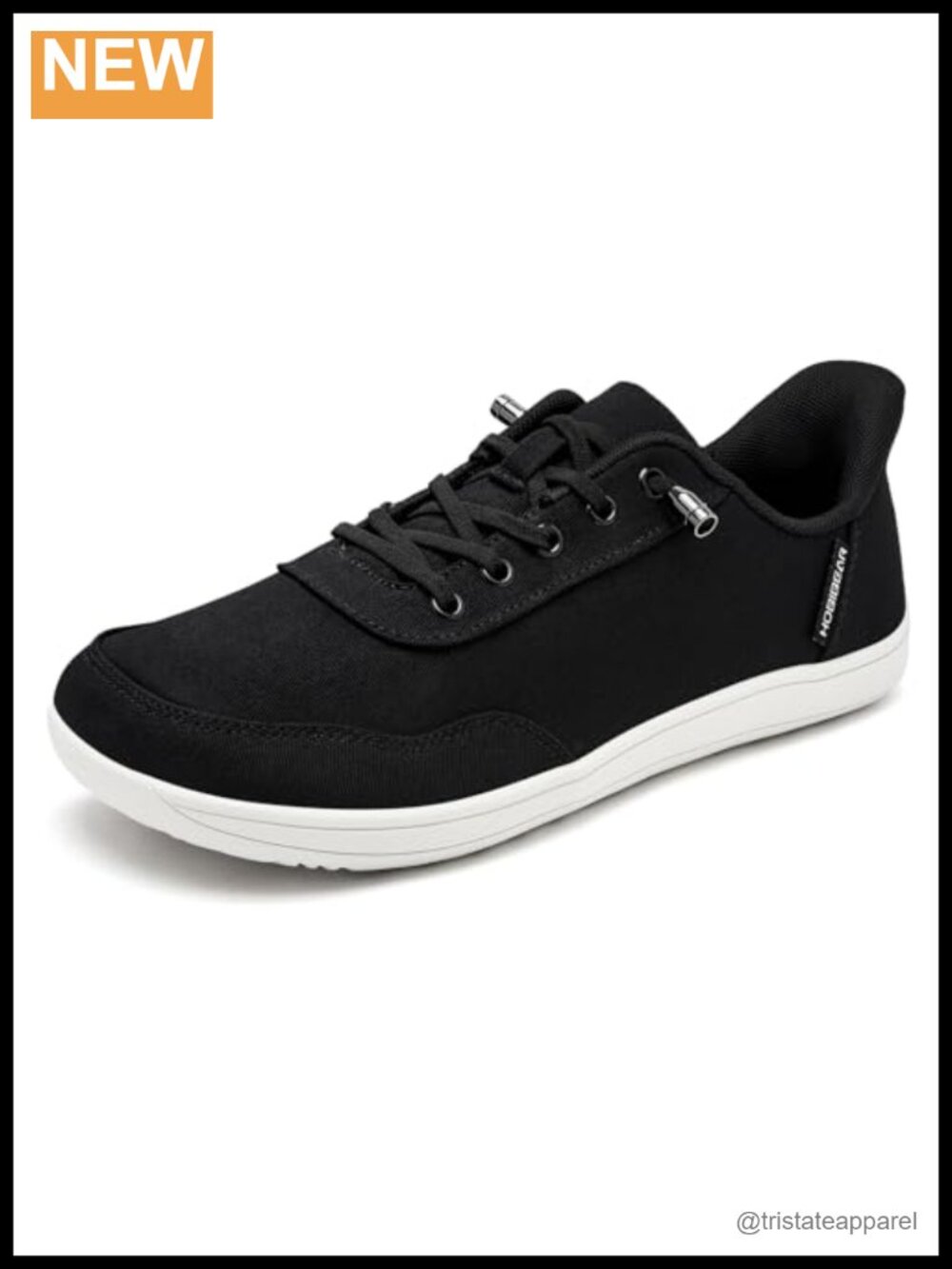 Hands Free Slip On Sneakers Wide Toe Box Zero Drop Barefoot Canvas Shoes